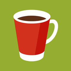       Coffee cup logo icon vector illustration.
