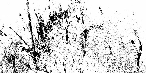 Fototapeta premium Abstract white and black texture of a grunge concrete wall with cracks and scratches background. .Seamless vector gray concrete texture. Dust overlay distress grungy effect paint. 