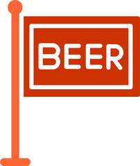 Signboard Vector Icon