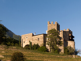 historische Burg in Italien