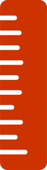 Obraz premium Ruler Vector Icon