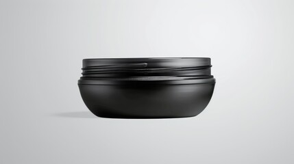 Gel eyeliner pot with a smooth texture, set against a minimal backdrop