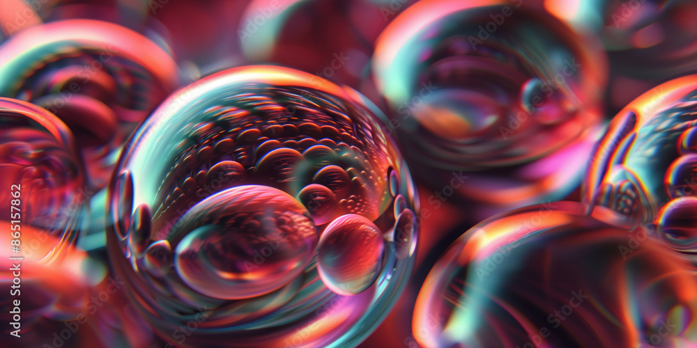 Poster abstract illustration of singularity concept. origin of life. space and science. background image. c