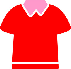 Polo Shirt Vector Icon