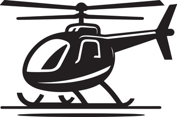 Obraz premium helicopter vector illustration