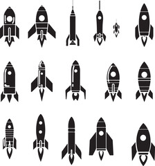 rocket, space, vector, illustration, spaceship, cartoon, icon, symbol, ship, design, sign, shuttle, vintage, speed, technology, glass, launch, iron
