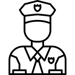 Policeman Icon