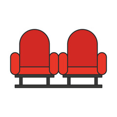 cinema seats illustration