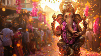 Ganesh Chaturthi celebration in india
