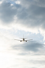 airplane in the sky