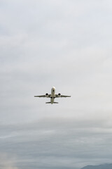 airplane in flight