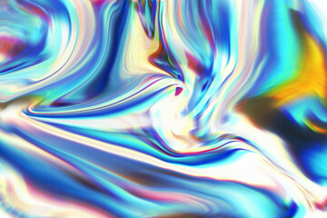 Cool background distorted. Wallpaper and dreamy for  graphics. Light dream and twirl with liquid colors wonderful amazing and digital world	
