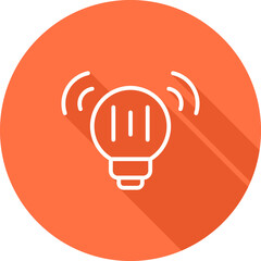 Smart Bulb Vector Icon