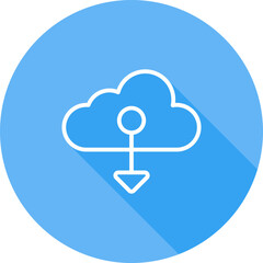 Cloud Native Vector Icon