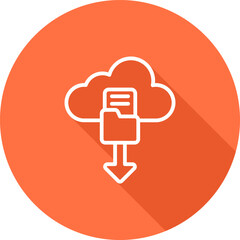 Cloud Security Auditing Vector Icon