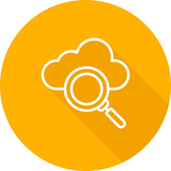 Cloud Server Vector Icon