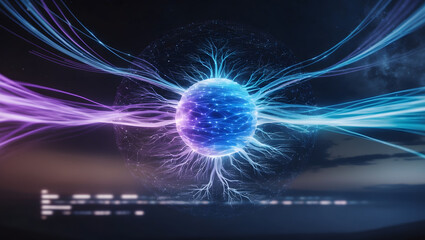 World wide web in continuous motion and infinity.