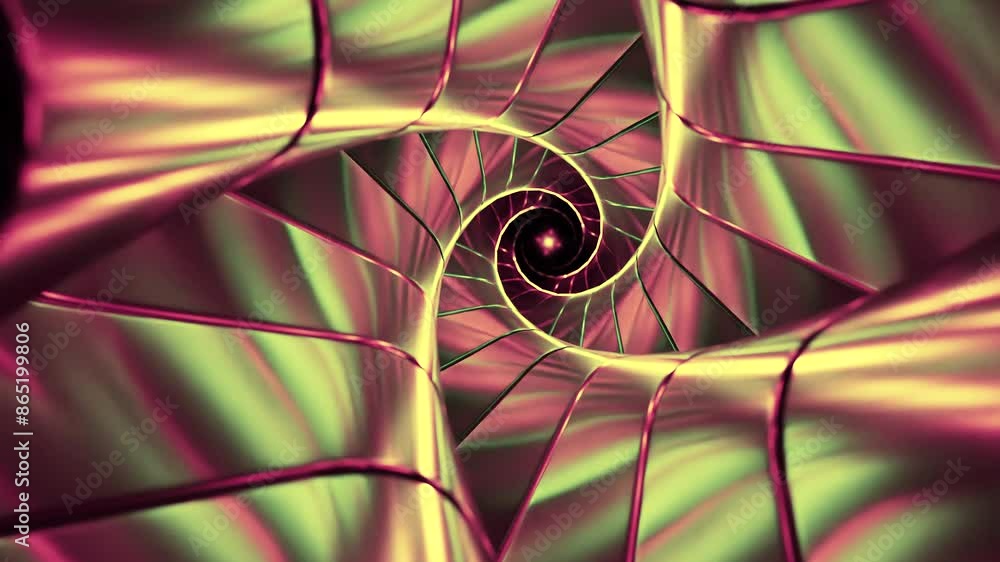 Poster spiral motion background animation. design. abstract swirl with twisting lines and rotation effect.