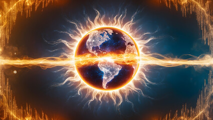 World wide web in continuous motion and infinity.