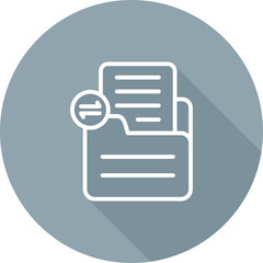 Document Share Vector Icon