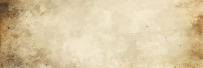 Abstract Beige and Brown Watercolor Background