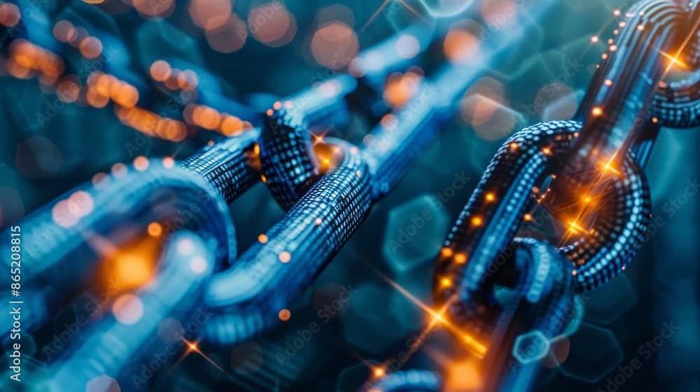 Poster blockchain in supply chain management with transparent tracking and verification