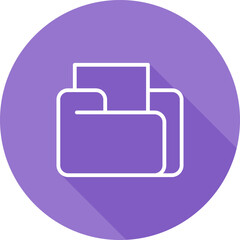 File Folder Vector Icon