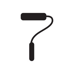 paint roller logo icon