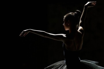 As the lights dimmed, the ballet dancer took the stage, her movements epitomizing elegance and transforming the performance into a visual masterpiece