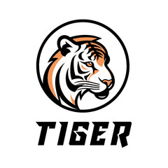 tiger head vector
