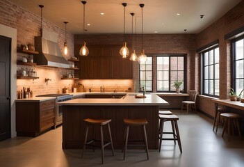 Modern home kitchen interior design