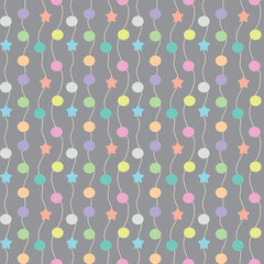 seamless pattern with flowers
