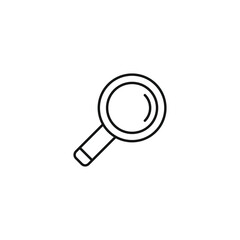 Search icon vector. EPS 10 editable vector