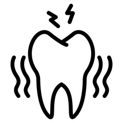 Tooth icon symbol