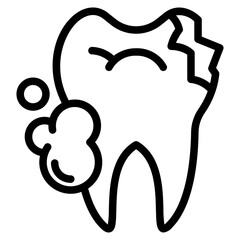 Tooth icon symbol