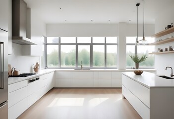 Home kitchen interior Modern design