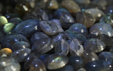 Lapis lazuli is a blue ornament