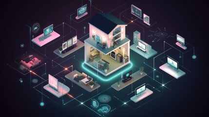 Smart home with interconnected IoT devices