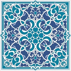 Trellis pattern with Persian garden design elements, geometric and serene, no blur,