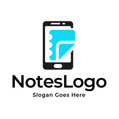 notepad vector, icon or logo sign symbol illustration