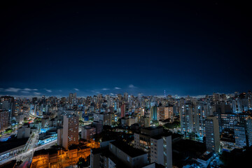 Fototapeta premium Sao Paulo view of the city at night
