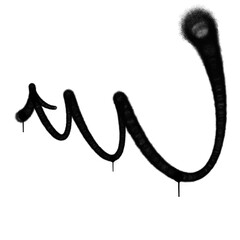 spray arrow graffiti style element