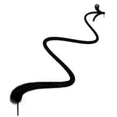 spray arrow graffiti style element