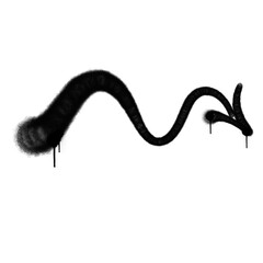 spray arrow graffiti style element