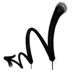 spray arrow graffiti style element