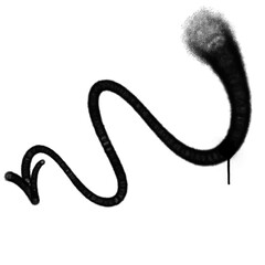 spray arrow graffiti style element