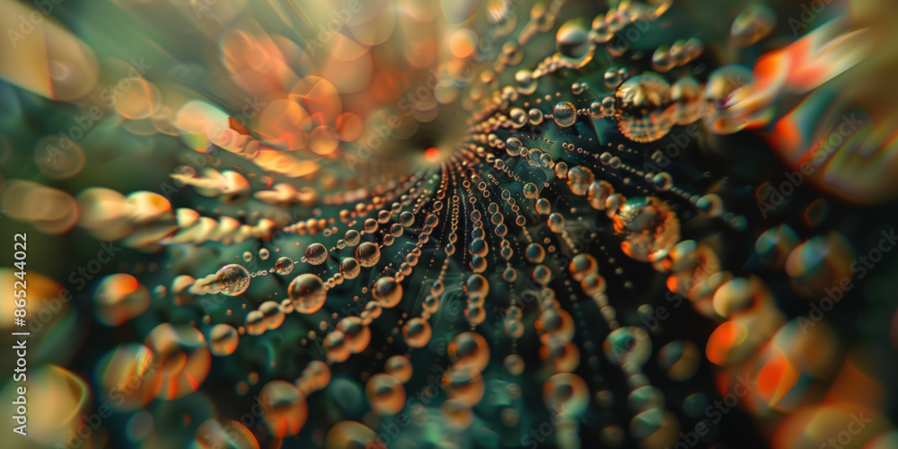 Poster abstract illustration of singularity concept. origin of life. space and science. background image. c