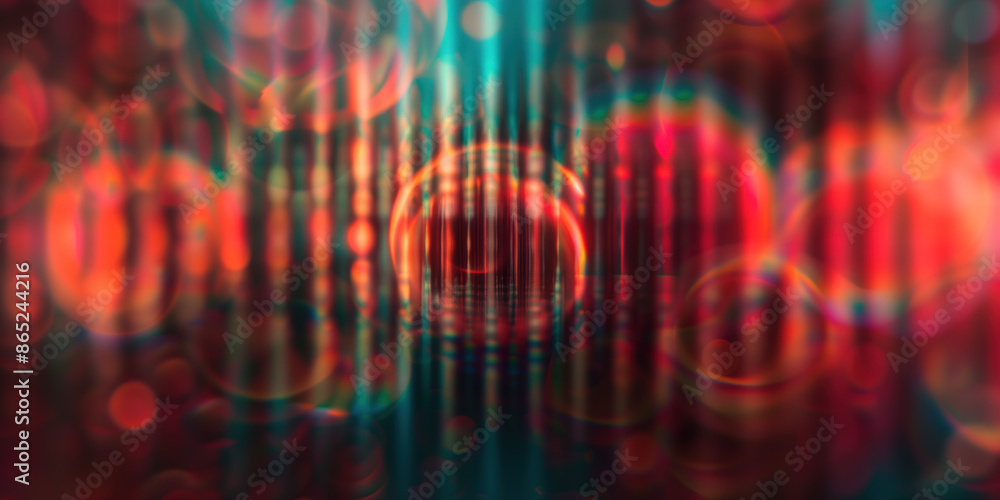Poster abstract illustration of singularity concept. origin of life. space and science. background image. c