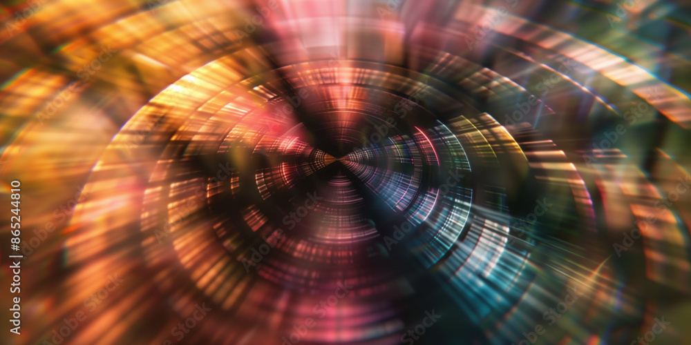 Poster abstract illustration of singularity concept. origin of life. space and science. background image. c