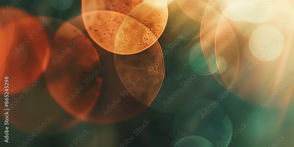 Poster abstract illustration of singularity concept. origin of life. space and science. background image. c